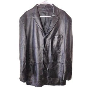 Alfani Leather Jacket Mens 42 Regular